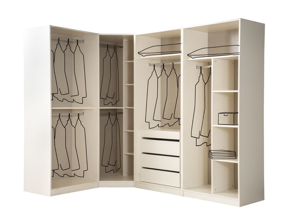 LEDA 7 KAPILI KÖŞE DOLAP