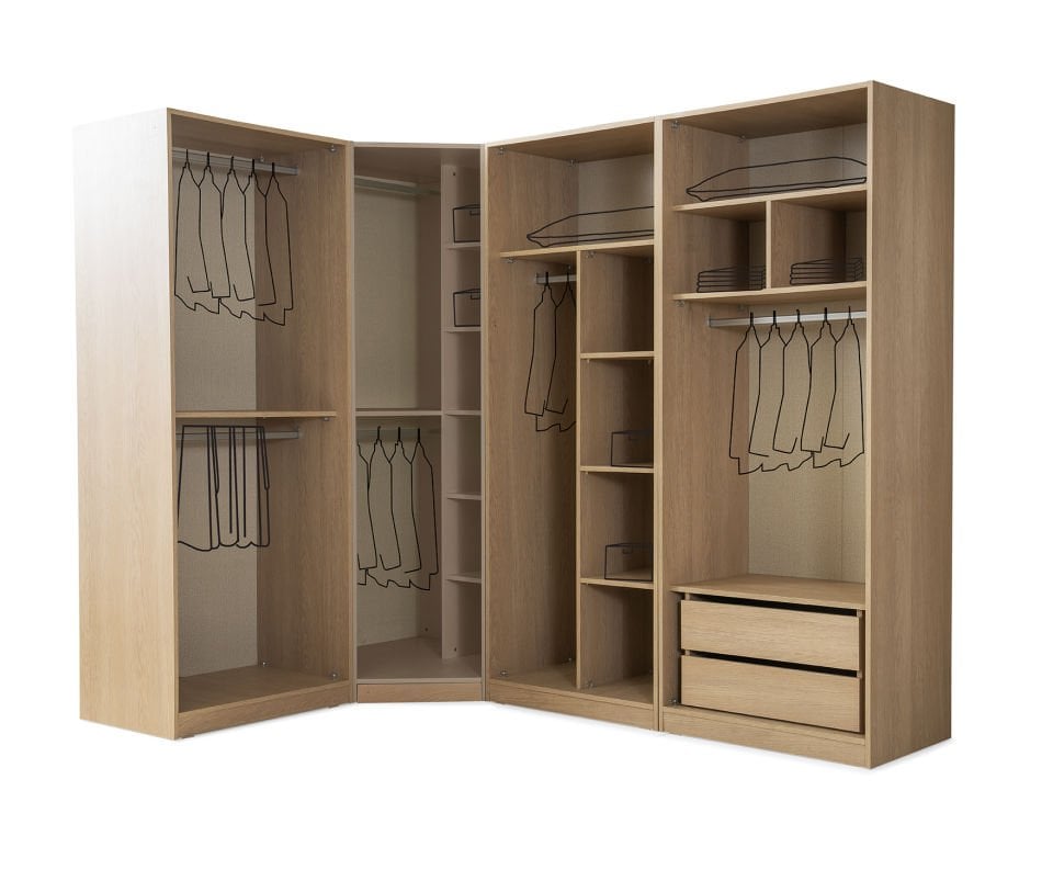 RİGAS 7 KAPILI KÖŞE DOLAP