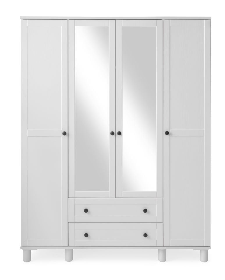 HERA 4 KAPILI DOLAP (BEYAZ)