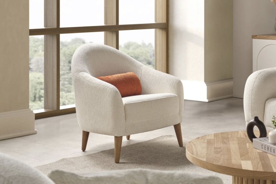 LUNA SALON TAKIMI Tekli Koltuk ( Berjer )