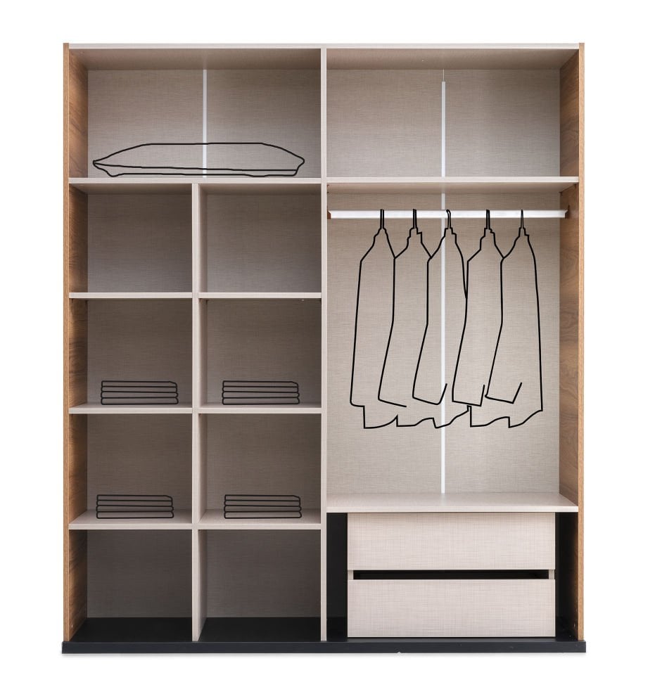 BEYOĞLU 4 KAPILI DOLAP