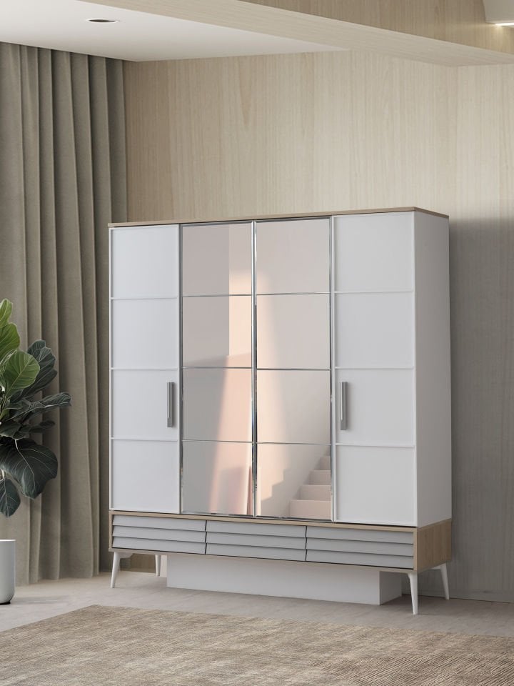 ASİL 4 KAPILI DOLAP