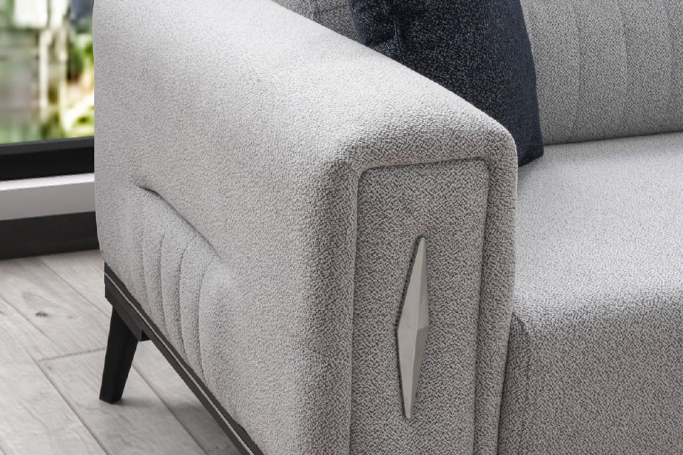 MİLTON SALON TAKIMI Üçlü Koltuk