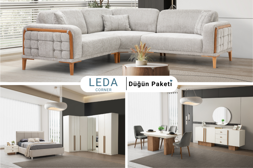 LEDA CORNER DÜĞÜN PAKETİ