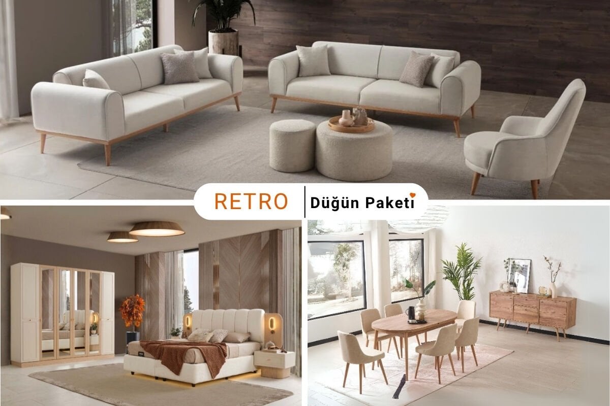 RETRO DÜĞÜN PAKETİ