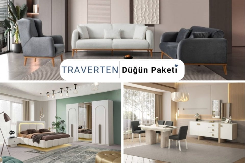TRAVERTEN DÜĞÜN PAKETİ