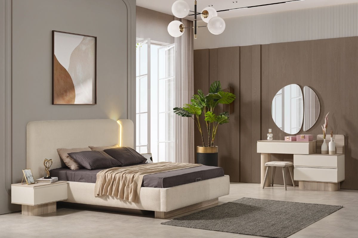 LUMİNA YATAK ODASI Şifonyer + Ayna