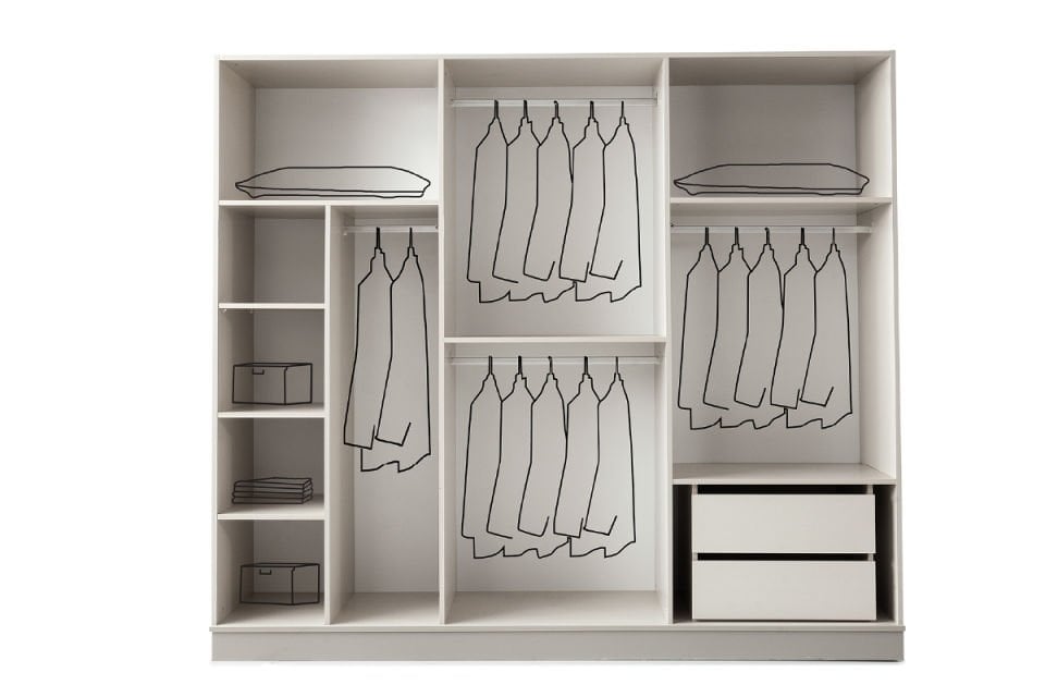 HAZAL 6 KAPILI DOLAP