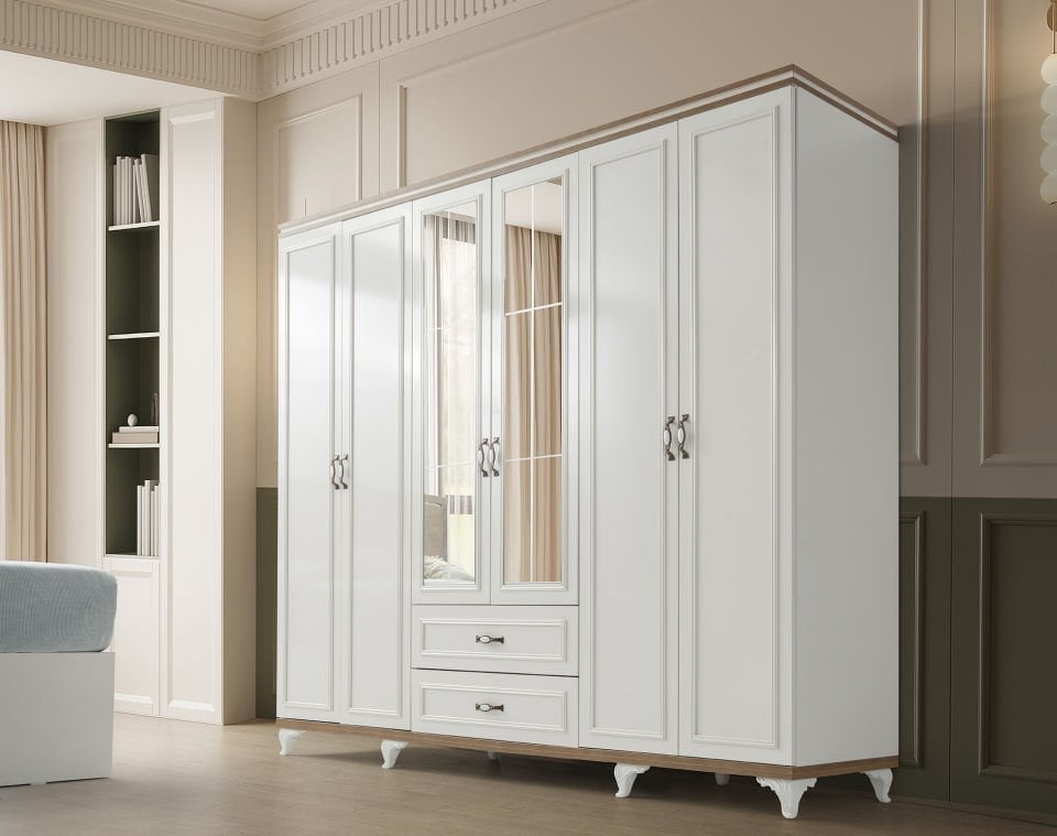 ÇINAR 6 KAPILI DOLAP