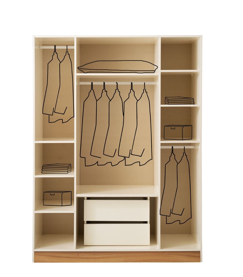 VİYANA 4 KAPILI DOLAP