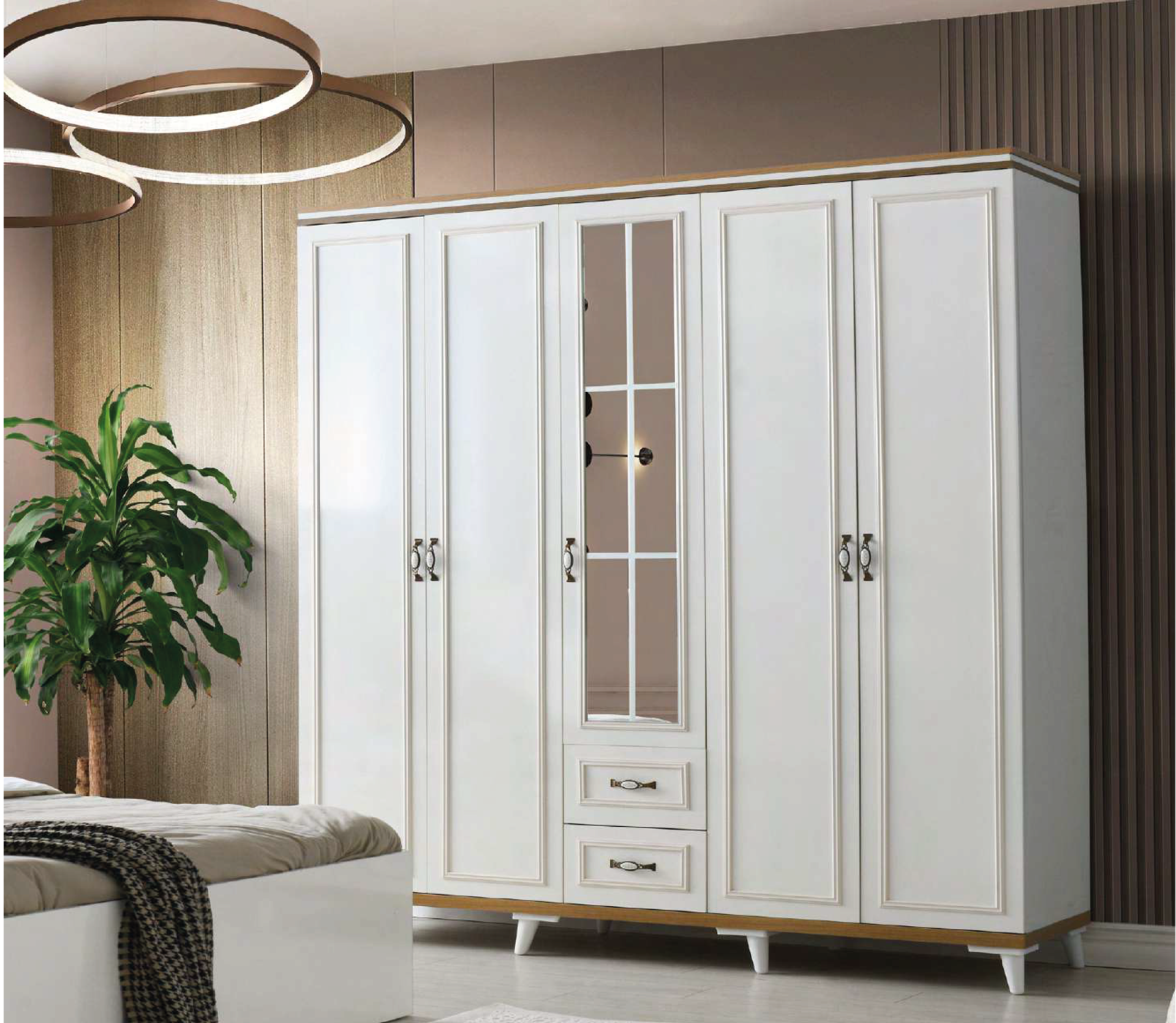 ÇINAR 5 KAPILI DOLAP