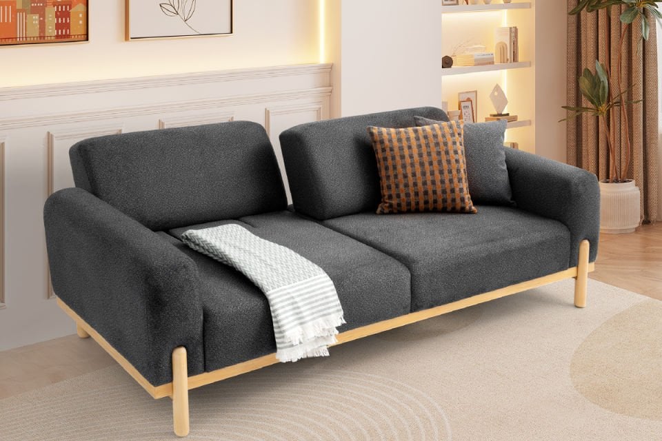 FREYA SALON TAKIMI Üçlü Koltuk