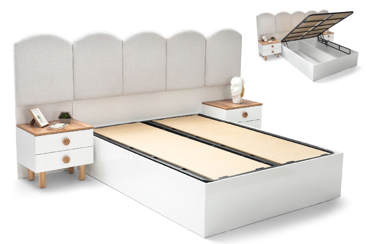 ALYA YATAK ODASI Karyola(Bazalı)