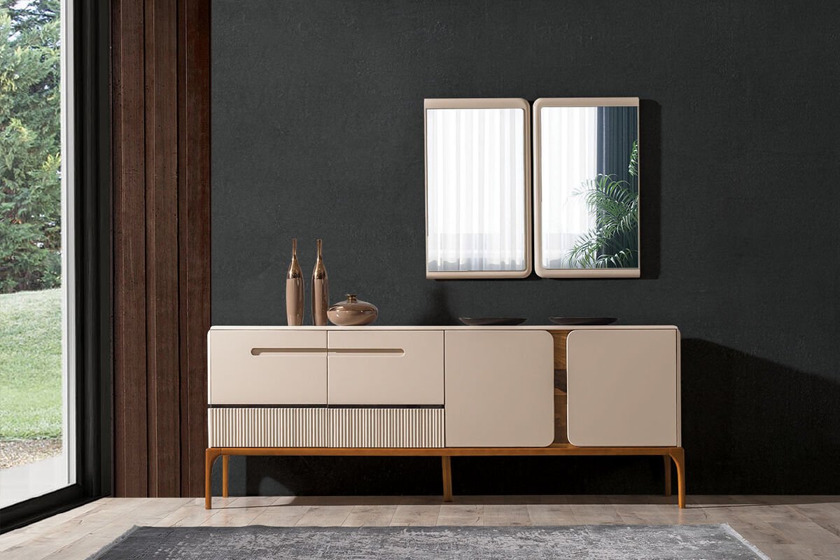 NİRVANA YEMEK ODASI Konsol + Ayna