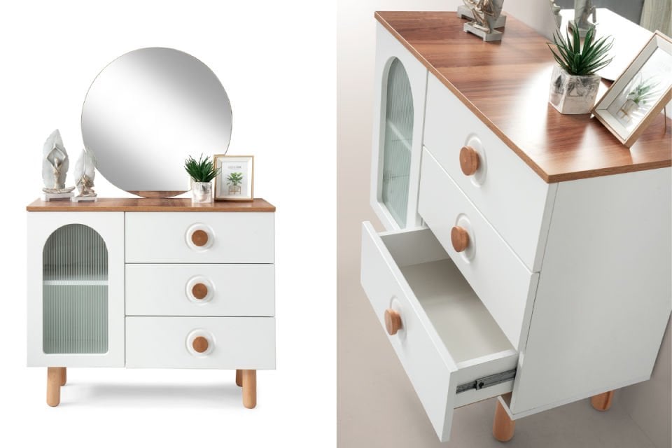 ALYA YATAK ODASI Şifonyer + Ayna