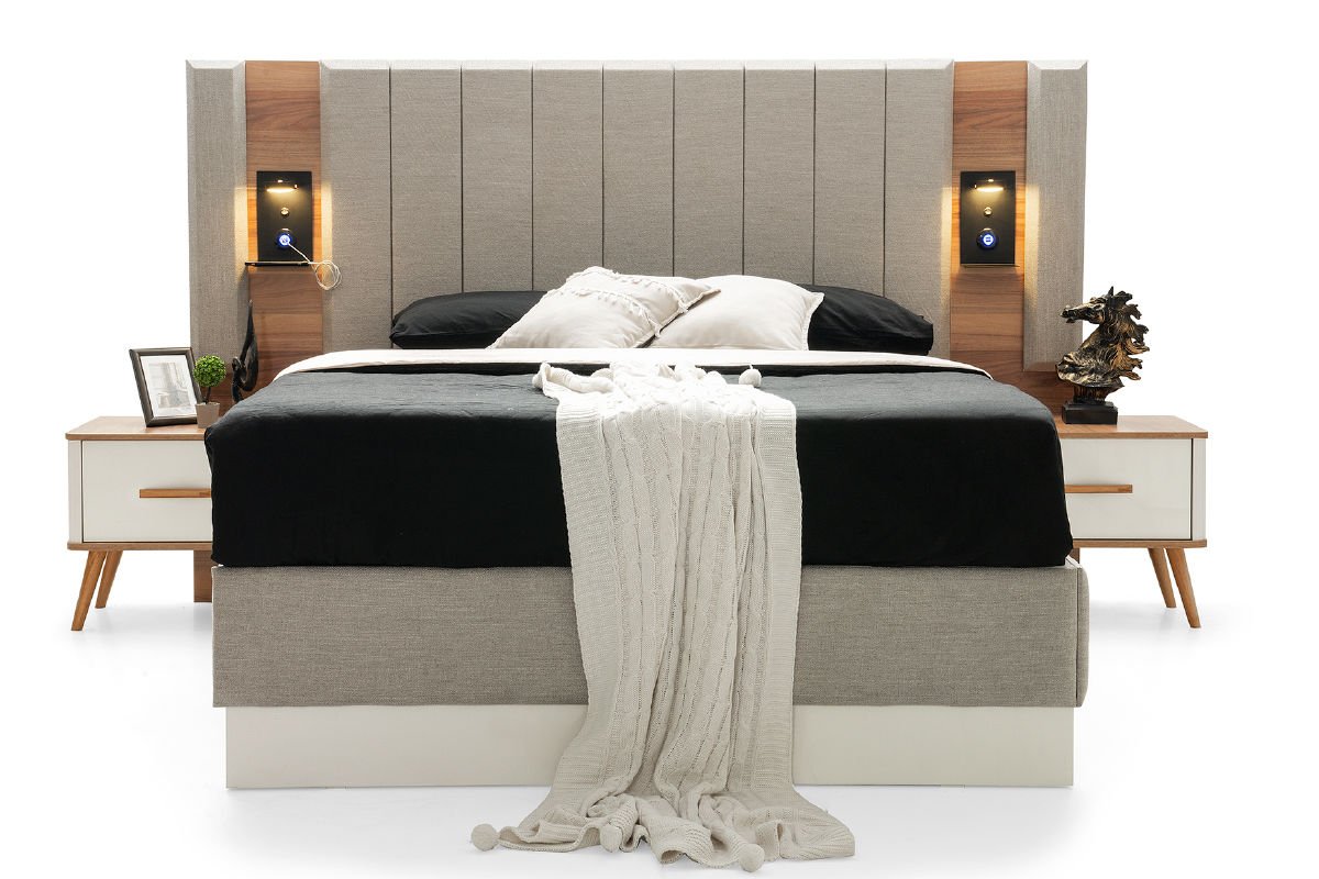 NOVA YATAK ODASI Karyola(Bazalı)