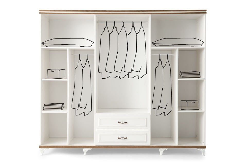 ÇINAR 6 KAPILI YATAK ODASI