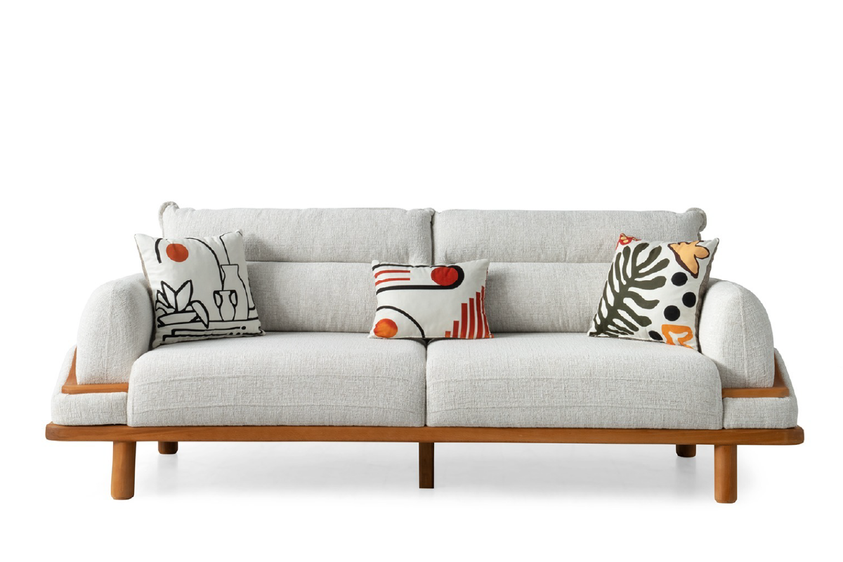 DUBAİ SALON TAKIMI Üçlü Koltuk