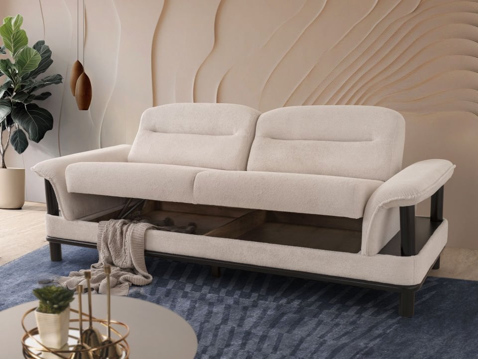 PRADA SALON TAKIMI Üçlü Koltuk