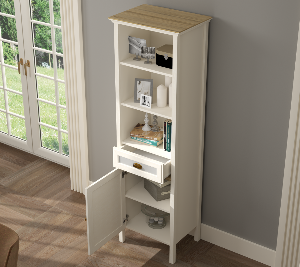 AURA TEK KAPAKLI VİTRİN