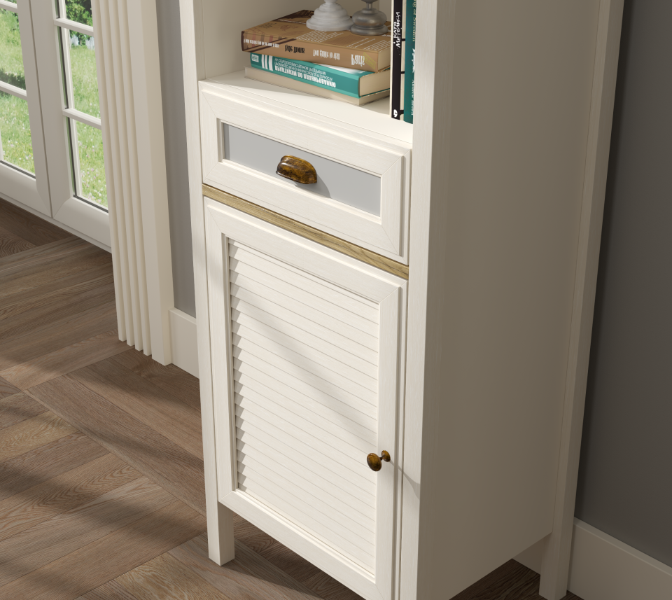 AURA TEK KAPAKLI VİTRİN