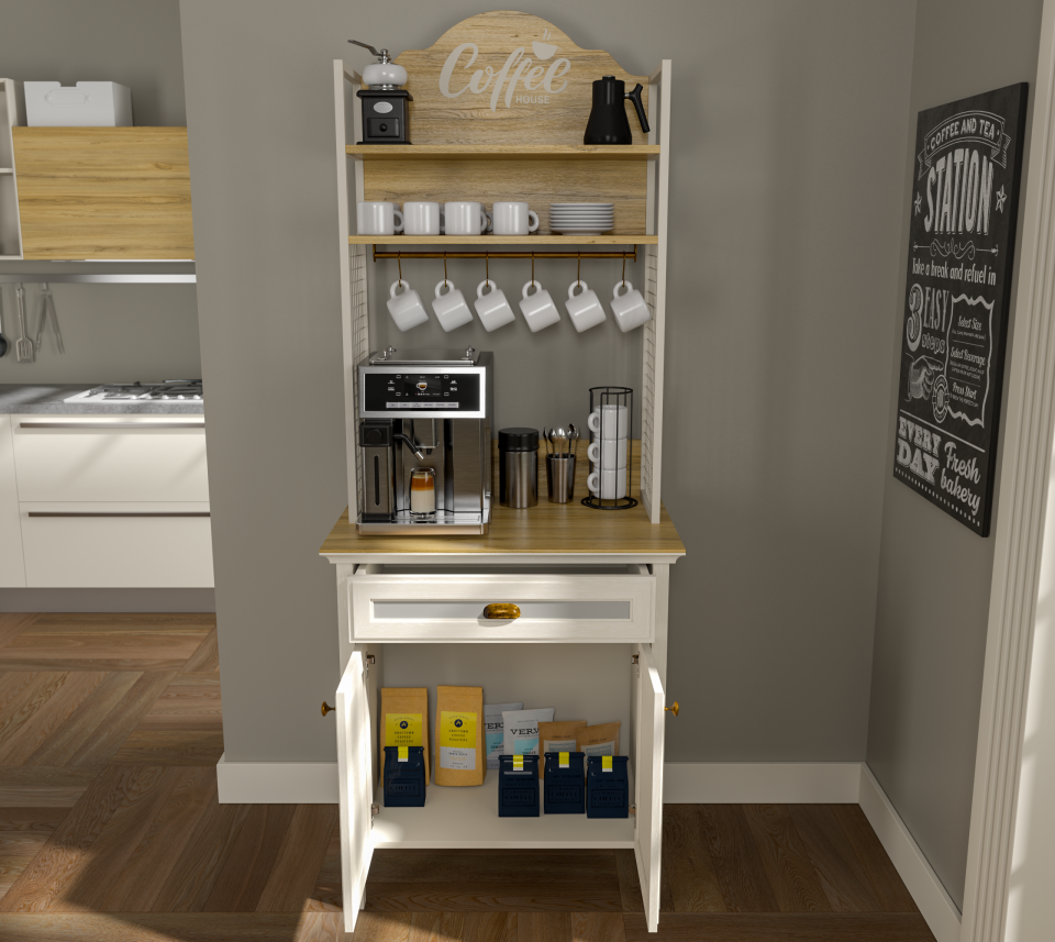 AURA KAHVE DOLABI ( 80 CM)