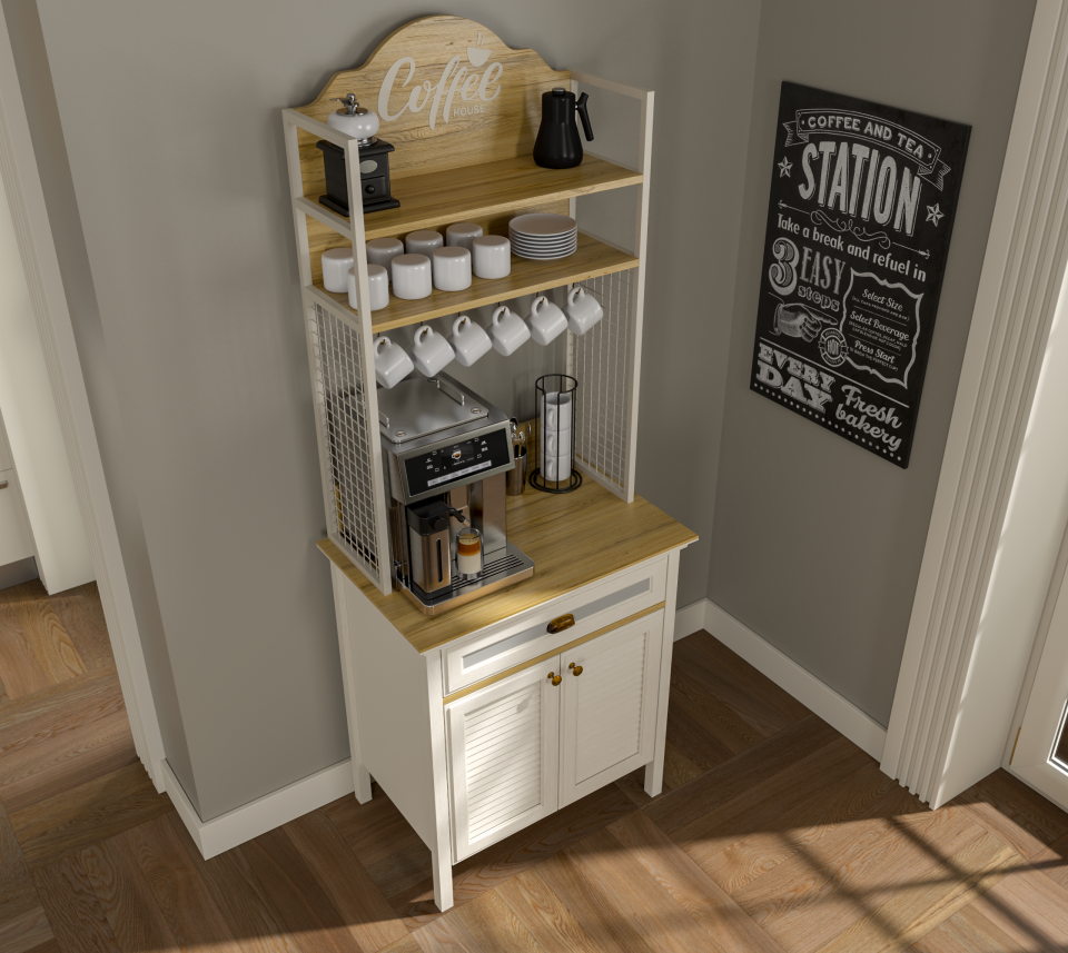 AURA KAHVE DOLABI ( 80 CM)