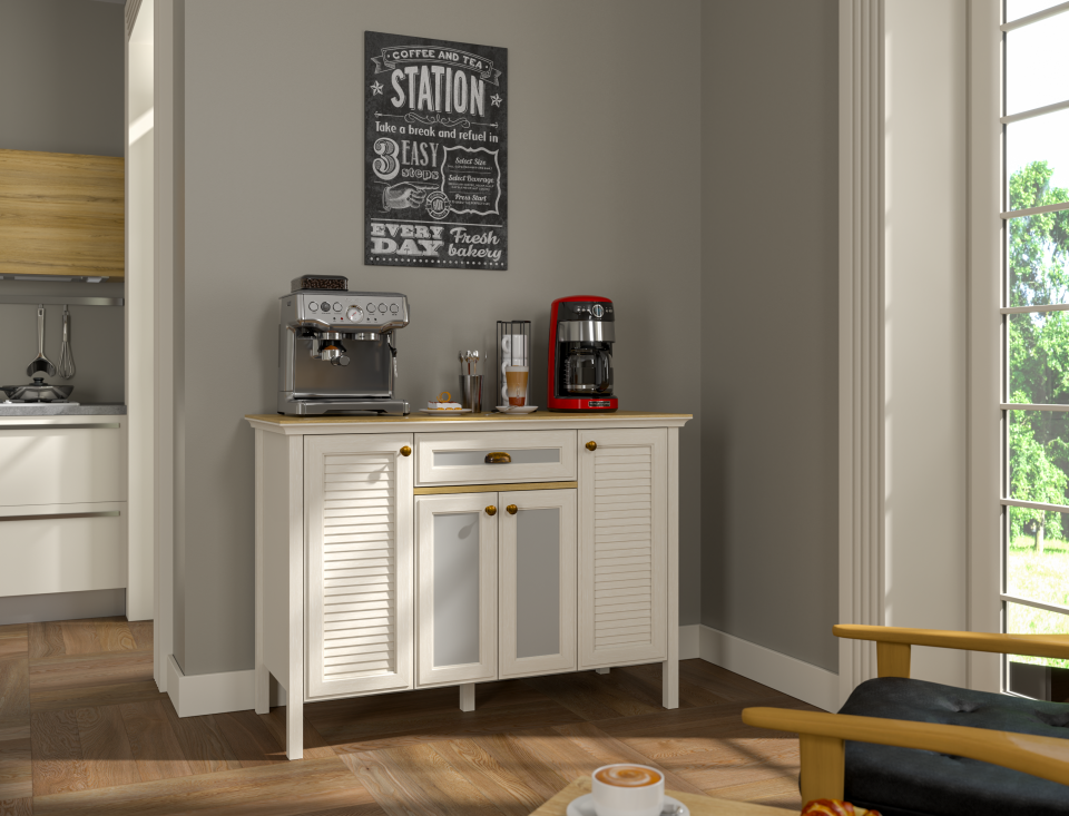 NATURA KAHVE DOLABI ( 125 CM )