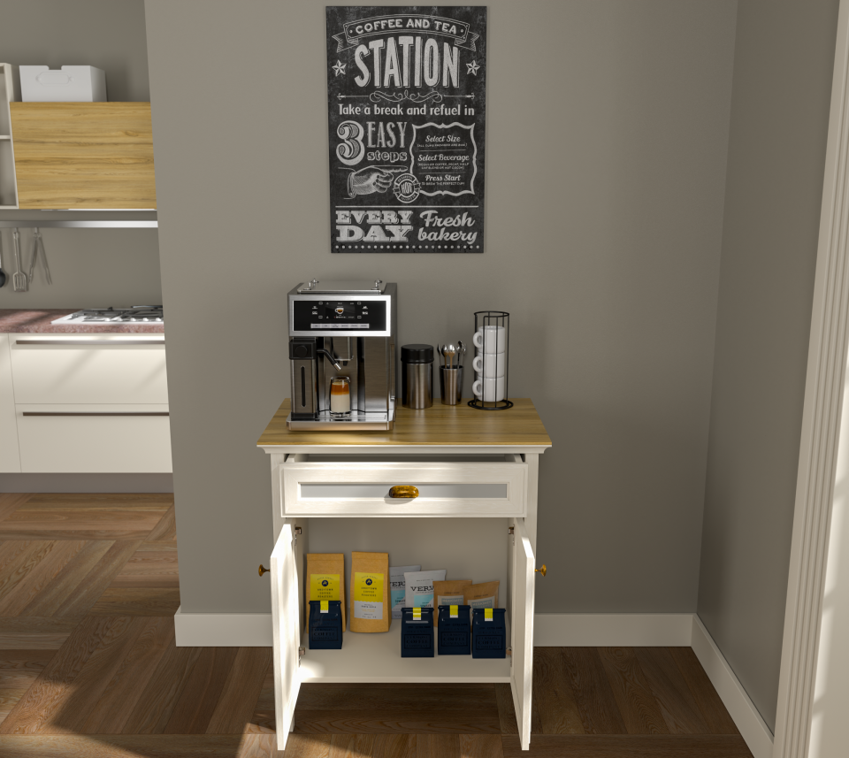 NATURA KAHVE DOLABI ( 80 CM )