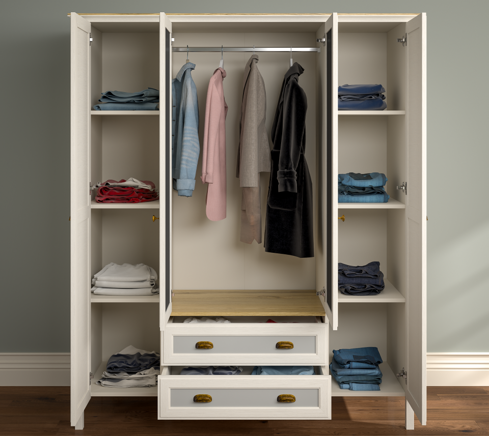 AURA 4 KAPAKLI DOLAP