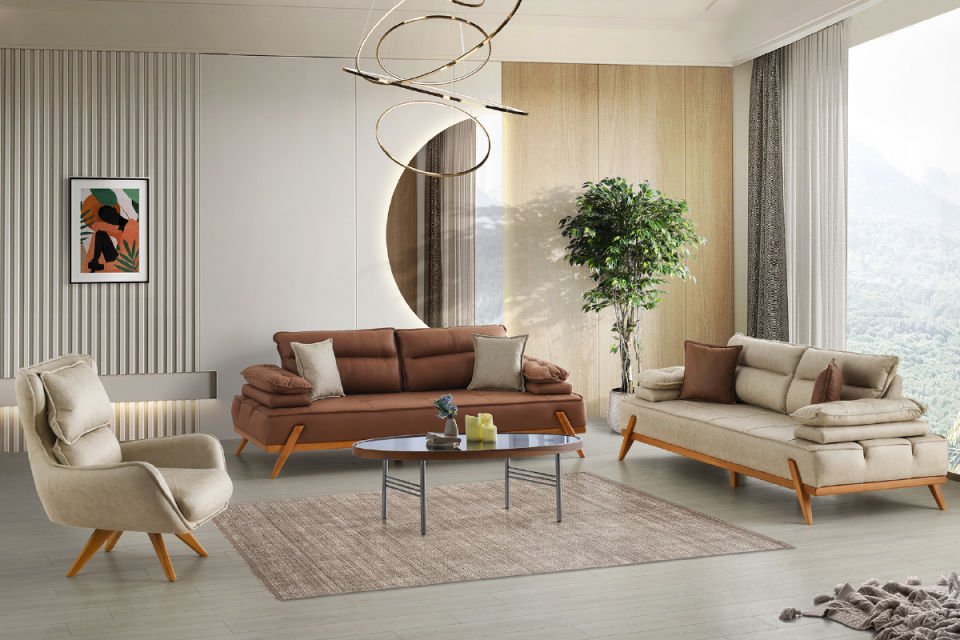 KONFOR SALON TAKIMI 3 + 3 + 1