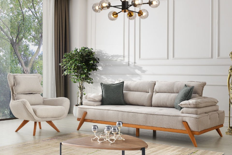 KONFOR SALON TAKIMI 3 + 3 + 1