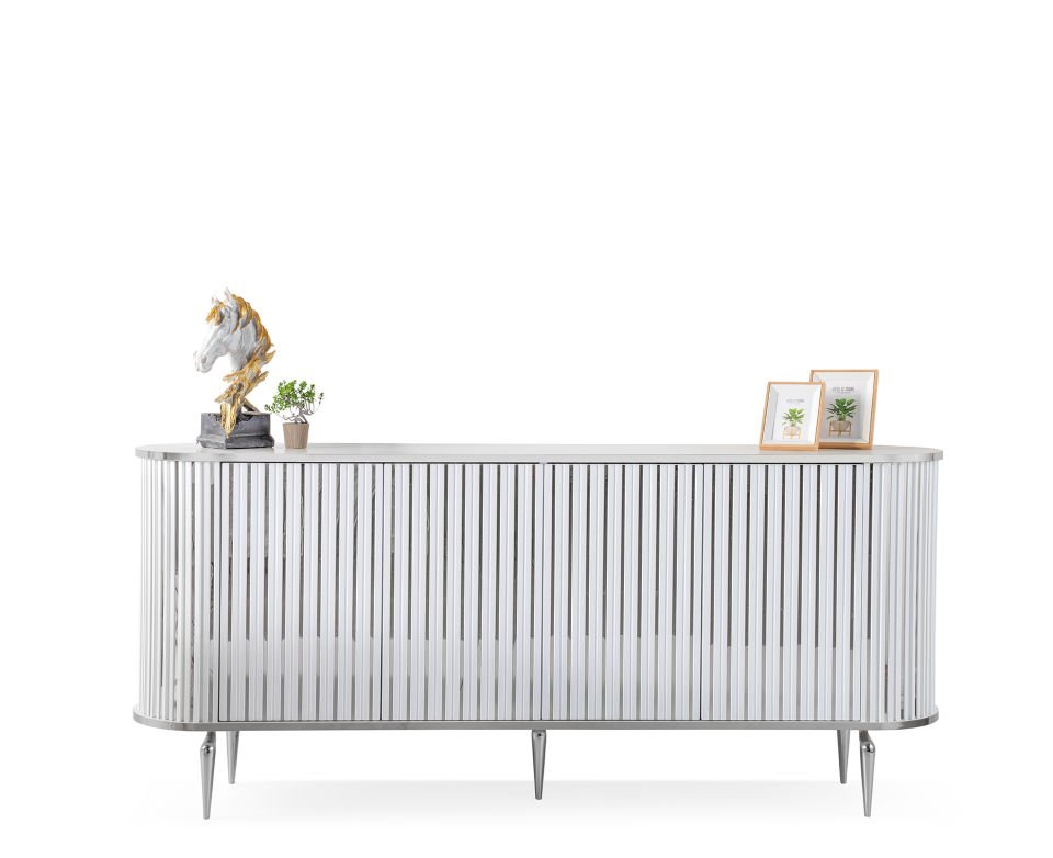 NEHİR YEMEK ODASI GÜMÜŞ