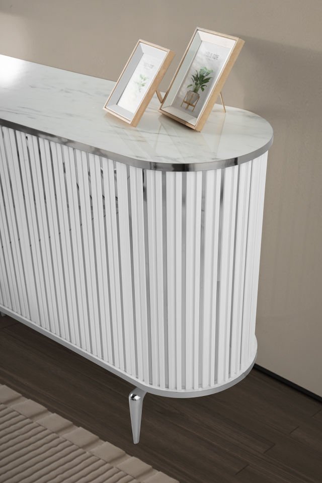 NEHİR YEMEK ODASI GÜMÜŞ