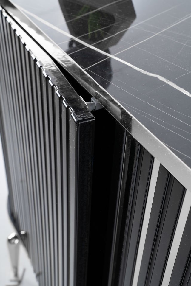 NEHİR YEMEK ODASI BLACK GÜMÜŞ