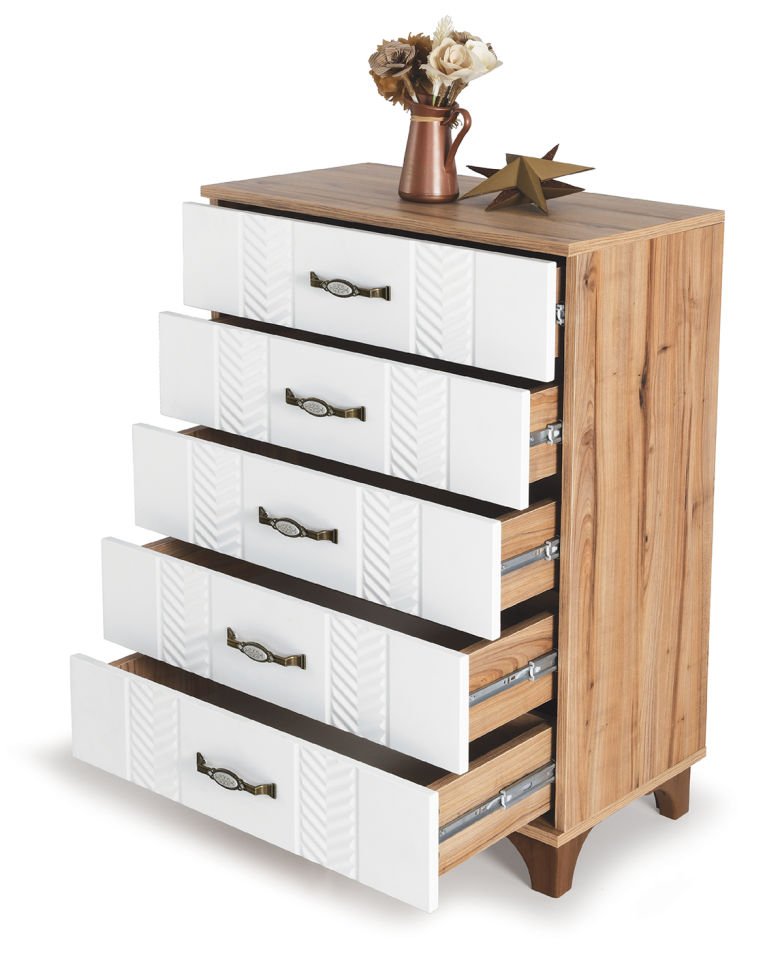 TUĞÇE 5 ÇEKMECELİ ŞİFONYER