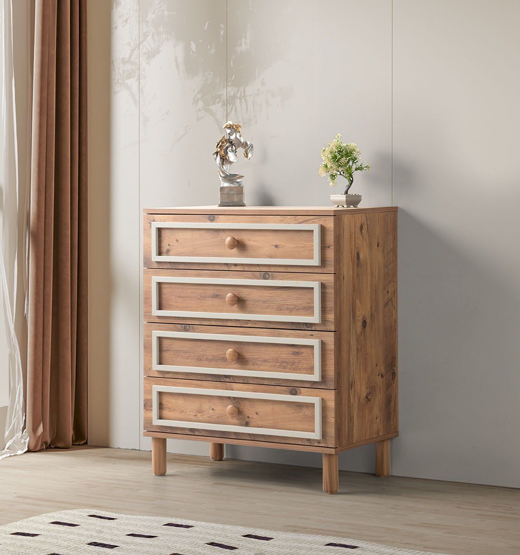 YAKUT 5 ÇEKMECELİ ŞİFONYER