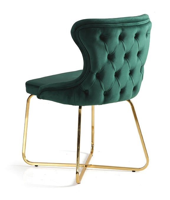 SAFİR SANDALYE (Gold Ayak)