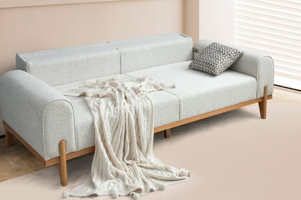 BAHAR SALON TAKIMI Üçlü Koltuk